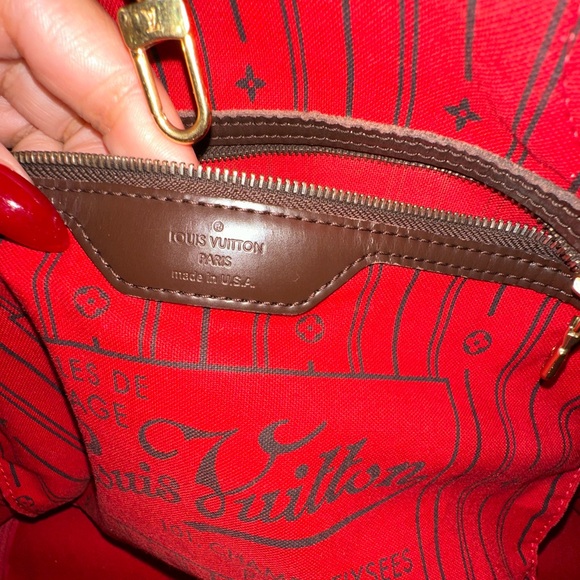 Louis Vuitton Damier Neverfull; GM size; Preloved; CLOSET CLEAR OUT!!! - Picture 11 of 17